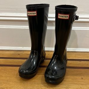 Hunter Rain Boots, Girls Size 2